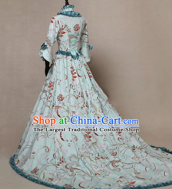 European Medieval Retro Noblewoman Formal Dress A Gown For Women Suitable For Stage Plays