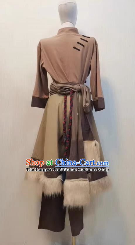 Ethnic Minority Snow Son Dance Performance Stage Costumes