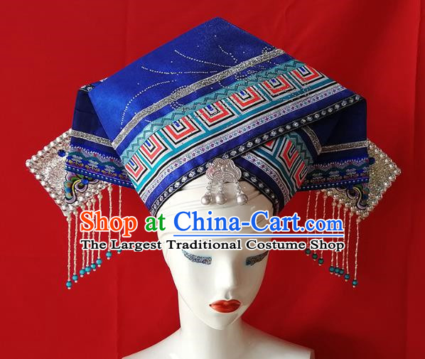 Ethnic Minority Hat Zhuang Women Hat Etiquette Solo Hat