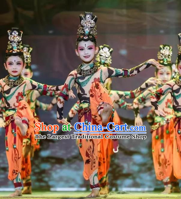 Dunhuang Performance Costumes Children Flying Classical Dance Costumes