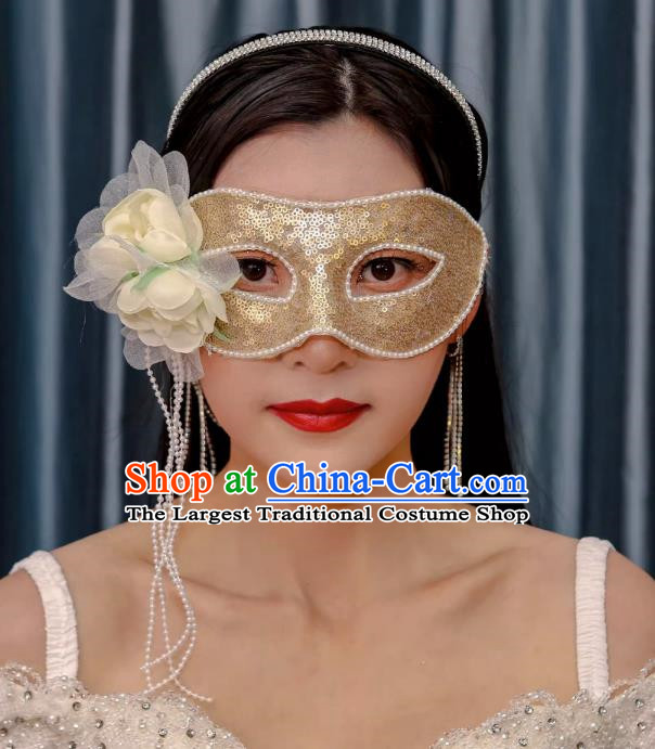 Christmas Red Mask Half Face Show Sexy Wedding Mask Masquerade Party Halloween