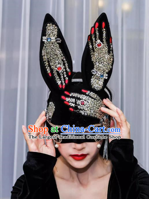 Carnival Mask Masquerade Half Face Sexy Bunny Girl Mask Rabbit Mask