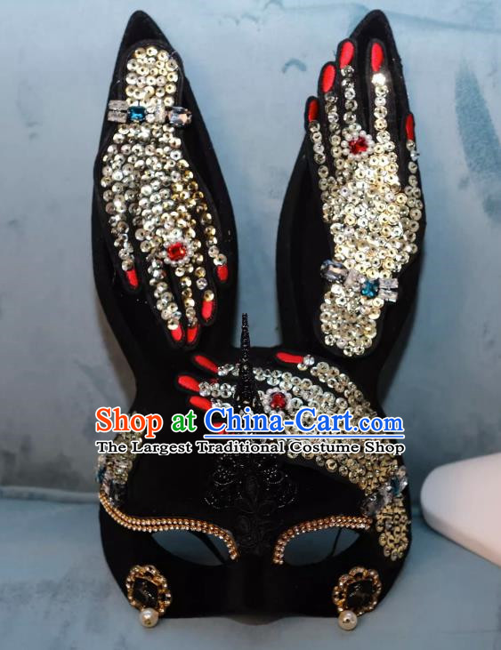 Carnival Mask Masquerade Half Face Sexy Bunny Girl Mask Rabbit Mask