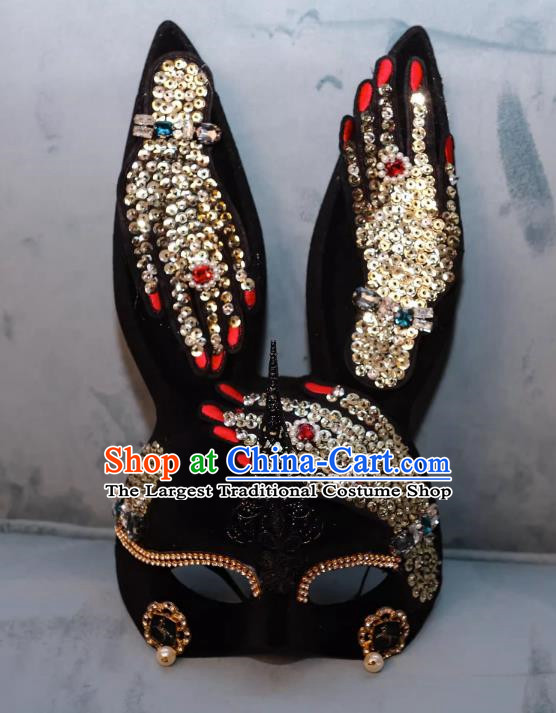 Carnival Mask Masquerade Half Face Sexy Bunny Girl Mask Rabbit Mask