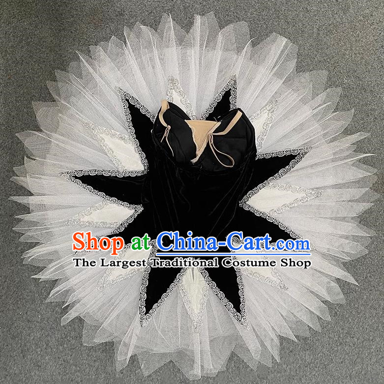 Classical Ballet Pas De Deux Coda Tutu Skirt TUTU Gauze Skirt Ballet Performance Clothing