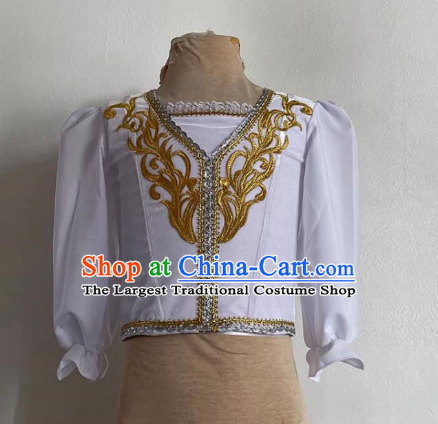 Ballet Dance Ballet Prince Clothing Jacket Performance Clothing Repertoire Practice Clothing Male