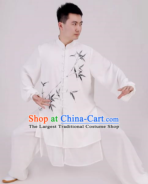 Tai Chi Clothing Female Summer Clothes Elegant Tai Chi Practice Clothing Competition Clothing Chinese Wind Male