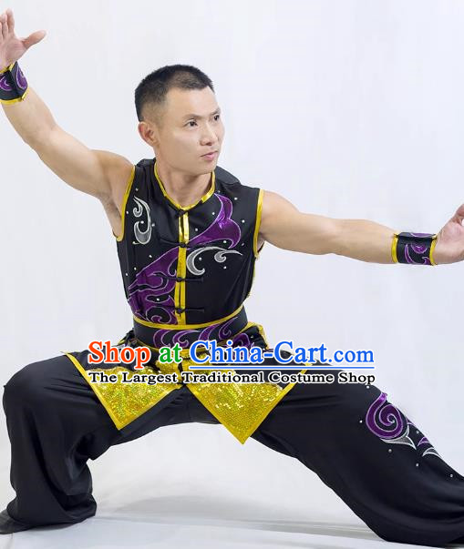 Nanquan Martial Arts Performance Clothing Tai Chi Performance Competition Clothing Tai Chi Practice Clothing Male