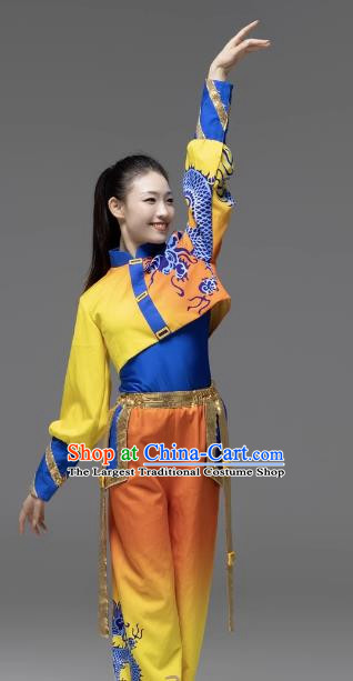 Chinese Style Male And Female National Tide Martial Arts Performance Clothing Annual Meeting Jazz Dance Modern Dance Drum Performance Suit