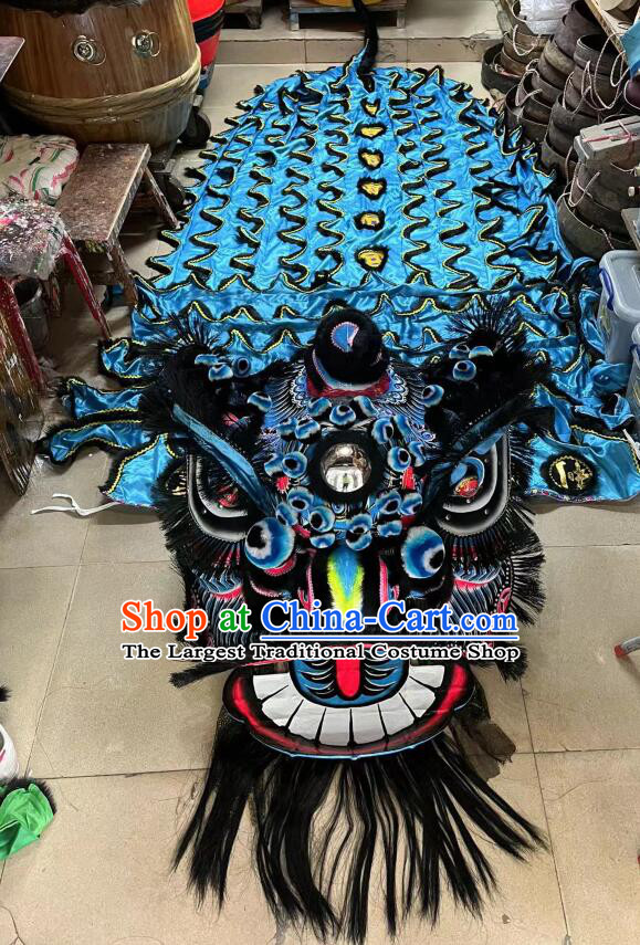 Super Dancing Lion Fut San Lion Traditional Zhang Fei Lion Celebration Lion Dance Costumes Complete Set