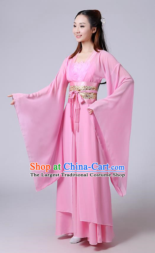 Heroine Little Dragon Girl White Liu Yifei Ancient Costume Seven Fairies Costume