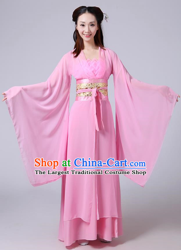 Heroine Little Dragon Girl White Liu Yifei Ancient Costume Seven Fairies Costume