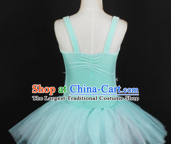 Children Girls Princess Dress Gauze Skirt Fluffy Performance Costume Performance Costume Stage Costume