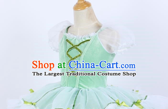 Children Spring And Summer Gauze Skirt Princess Skirt Stage Costume Performance Costume Girls Tutu Skirt