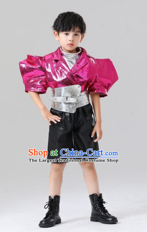 Boys And Girls Yuan Universe Sweet And Cool Trendy Clothing T Stage Catwalk Silver Technology Sense Performance Photography Clothing