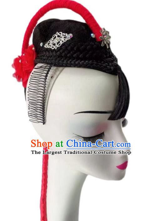 Chinese Classical Dance Headdress Taoli Cup Solo Dance Repertoire