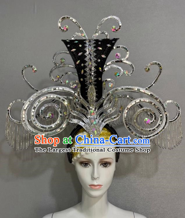 Chinese Style Classical Dance Opening Dance Performance Costume Headdress Dance Team Samba Costume Carnival Halloween