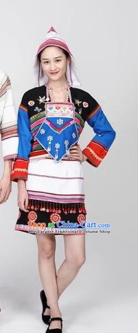 Traditional Costumes Of The Jinuo Ethnic Group Yunnan Minority Costumes