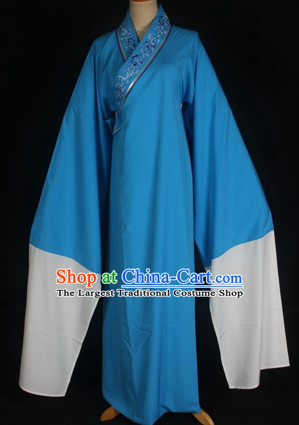 Hulan Peking Opera Niche Clothes Poor Scholar Jacket Opera Costume Yue Opera Pearl Tower Bong Tang Huangmei Opera