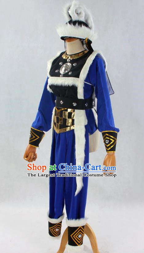 Bingyi Fanbing Opera Costume Wusheng Costume Ancient Costume Drama Performance Lu Wenlong Supporting Role Xiaobing Costume