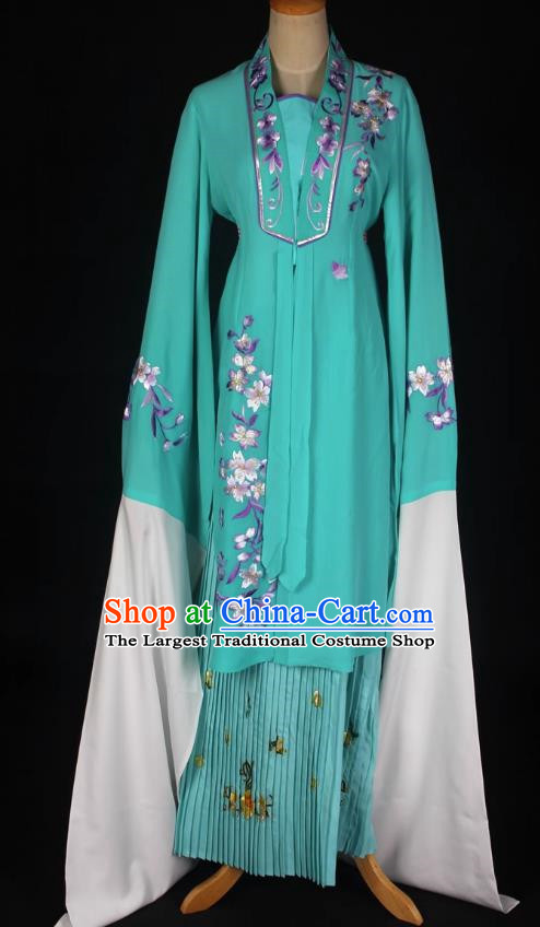 Green Women Pair of Yue Opera Opera Costume Huadan Clothing Pair