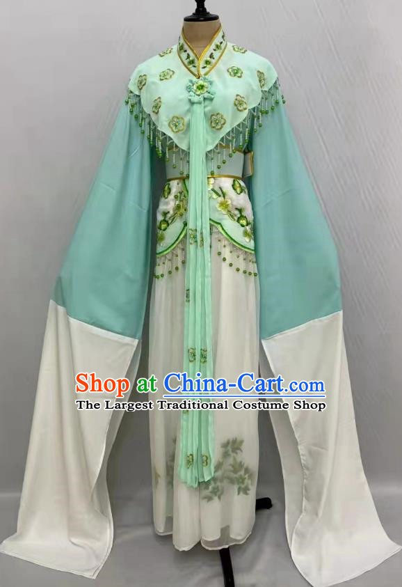 Green Lin Sister Huadan Clothing Daiyu Fang Yafen Version of Dream of Red Mansions New Huadan Yue Opera Costume Huangmei Play Water Sleeves