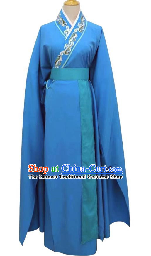 Liu Yi Chuanshu Yue Opera Niche Costume Opera Costume Yue Opera Huangmei Opera Costume Slanted Collar Gao Sibao