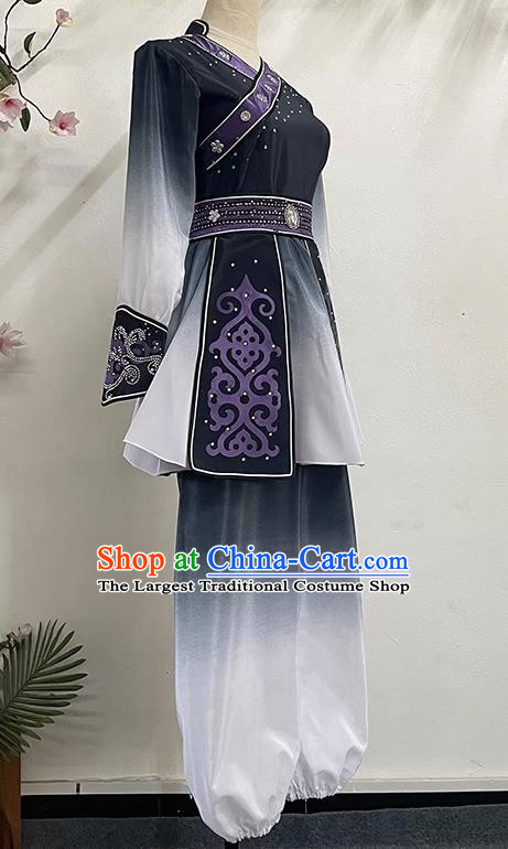 China Mongolian National Dance Performance Clothing Short National Style Women Self Cultivation Art Examination Performance Clothing