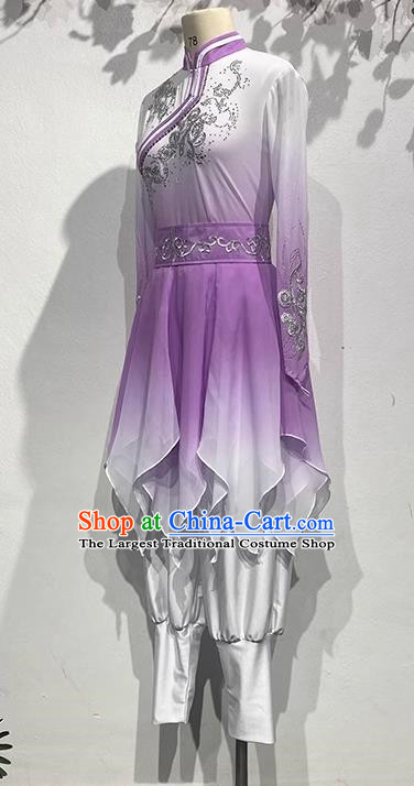 China Mongolian Dance Costume Performance Women National Wind Dance Costume Art Test Short Section Irregular Skirt Performance Costume