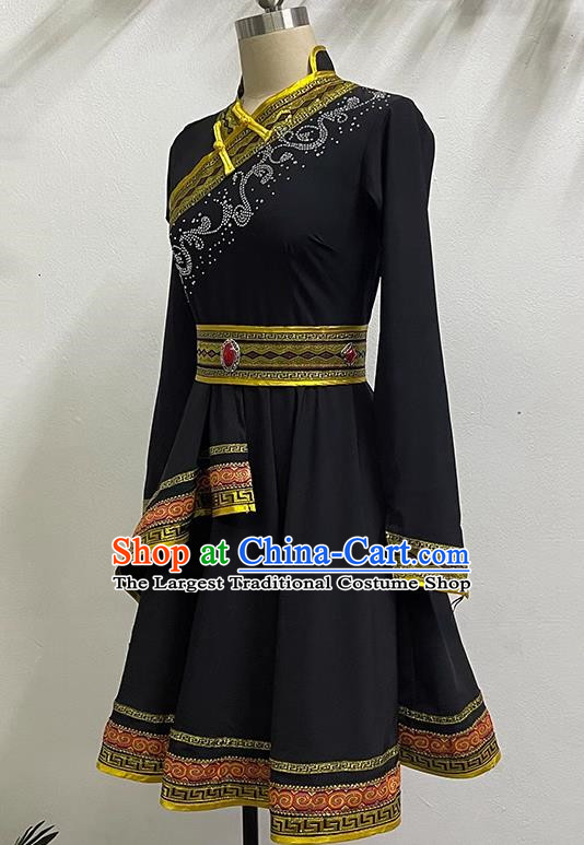 China Mongolian Costumes National Wind Practice Short Section China Mongolian Dance Art Examination Performance Costumes