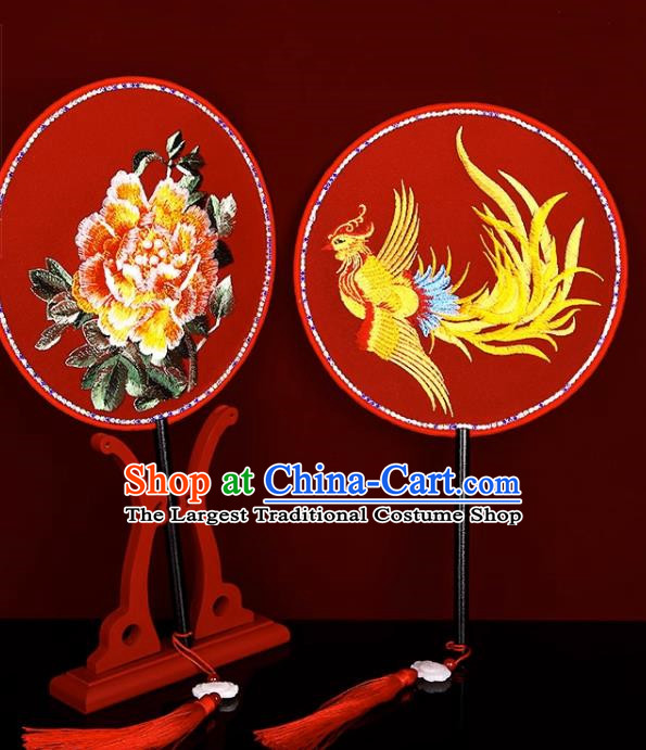 Bride Xi Fan Xiuhe Clothes Group Fan Marriage Wedding Group Fan Ancient Fan Marriage Fan Xizi Fan Chinese Style