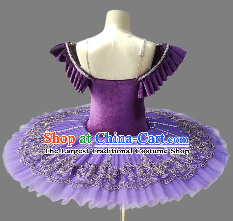 Children Ballet Performance Costumes TUTU Skirt Dance Gauze Skirt Girls Swan Lake Ballet Skirt Costumes