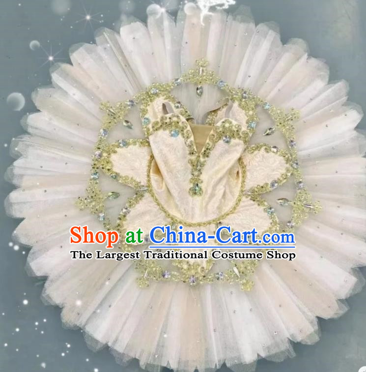 Children Ballet Tutu Skirt Girls Professional Ballet Tutu Skirt Competition Swan Skirt Children Ballet Costumes