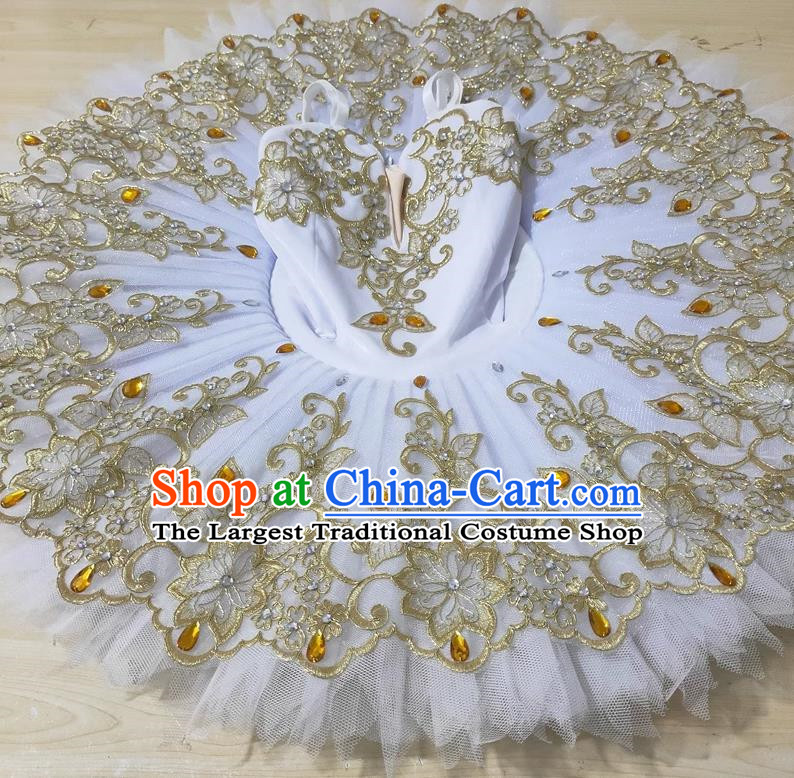 Children Ballet Skirt Female Adult Sleeping Beauty Performance Costume Swan Lake TUTU Yarn Tutu Skirt Performance Costume