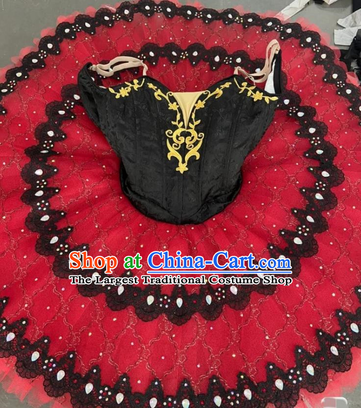 Children Esmeralda Ballet Tutu Skirt Don Quixote Costume Tutu Skirt Professional Girl Gauze Skirt