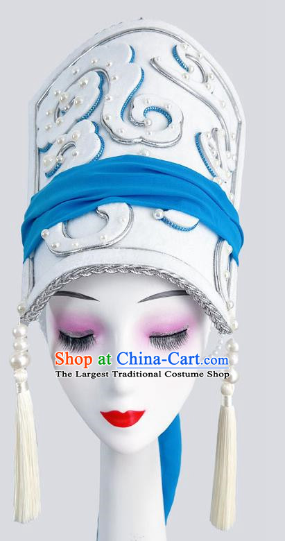 Ethnic Dance Headdress Qiang Women Group Dance On The Cloud Cloud Performance Yi Nationality Ancient Costume Qiang Han Costume Headdress