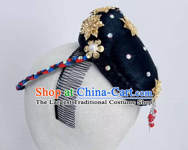 Mongolian Dance Art Examination Performance Repertoire Silent Grassland Performance Minority Headwear