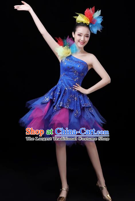 Modern Dance Graduation Costumes Performance Costumes Dance Costumes Fashion Chorus Costumes Stage Costumes Singing and Dancing Opening Dance Skirt Female