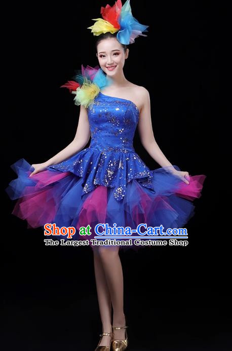 Modern Dance Graduation Costumes Performance Costumes Dance Costumes Fashion Chorus Costumes Stage Costumes Singing and Dancing Opening Dance Skirt Female