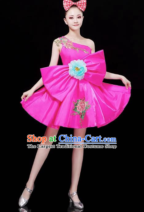 Modern Dance Costume Female Fashion Opening Dance Skirt Chorus Stage Dancer Costume