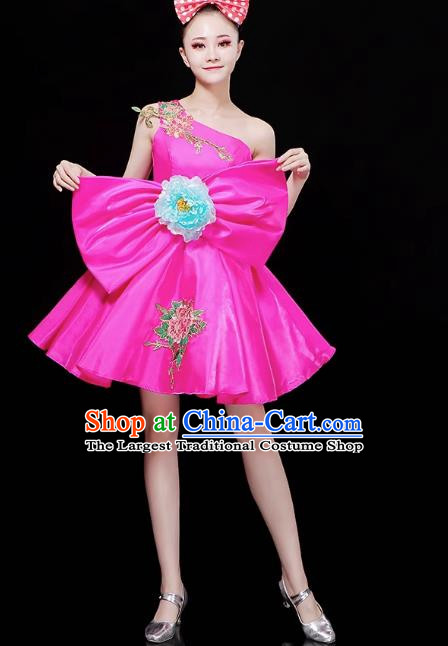 Modern Dance Costume Female Fashion Opening Dance Skirt Chorus Stage Dancer Costume