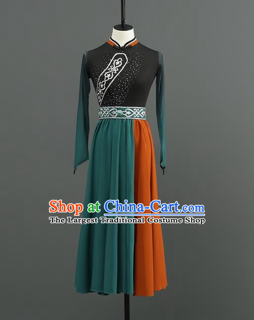 Mongolian Costumes Ethnic Style Chinese Minority Costumes Dance Mongolian Dance Clothes Women Suits