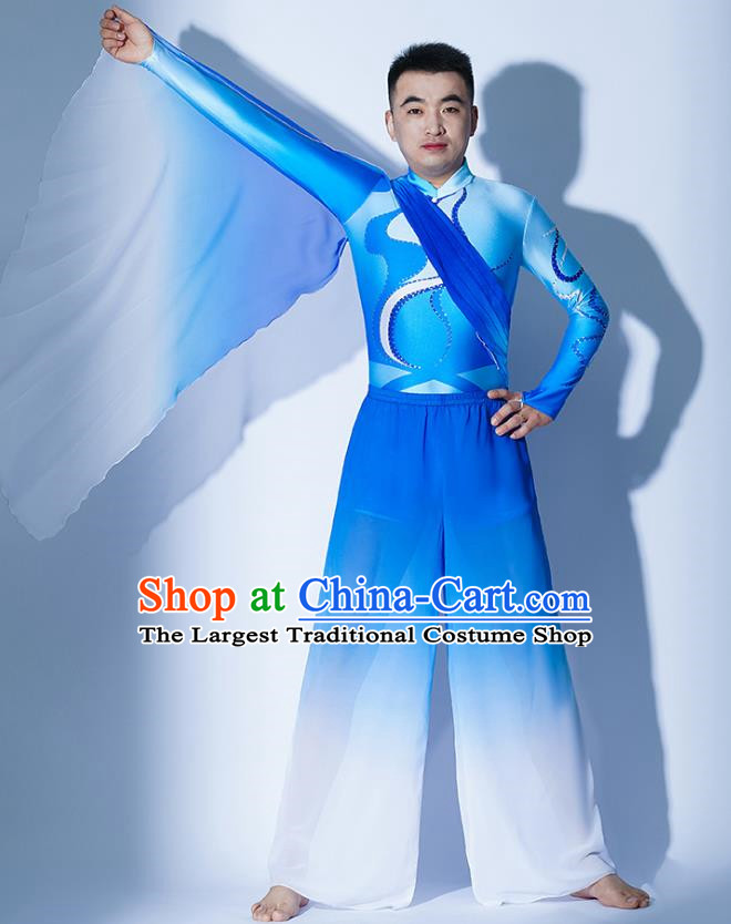 Men Elephant Landscape Costumes Chang An Fantasy Night Dance Costumes Modern Dance Costumes Opening Dance Classical Dance Costumes