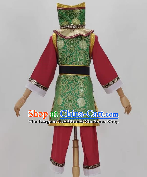 Opera Harlequin Costume Xiaosheng Clothes Shaoxing Opera Huangmei Opera Costumes Butler Costumes Opera Costumes Cantonese Opera Clown