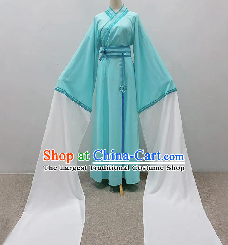 Ancient Costume Hua Dan Costume Yue Opera Huangmei Opera Performance Costume Jing Chai Ji Tou Jiangmin Female Opera Water Sleeve Dance Costume