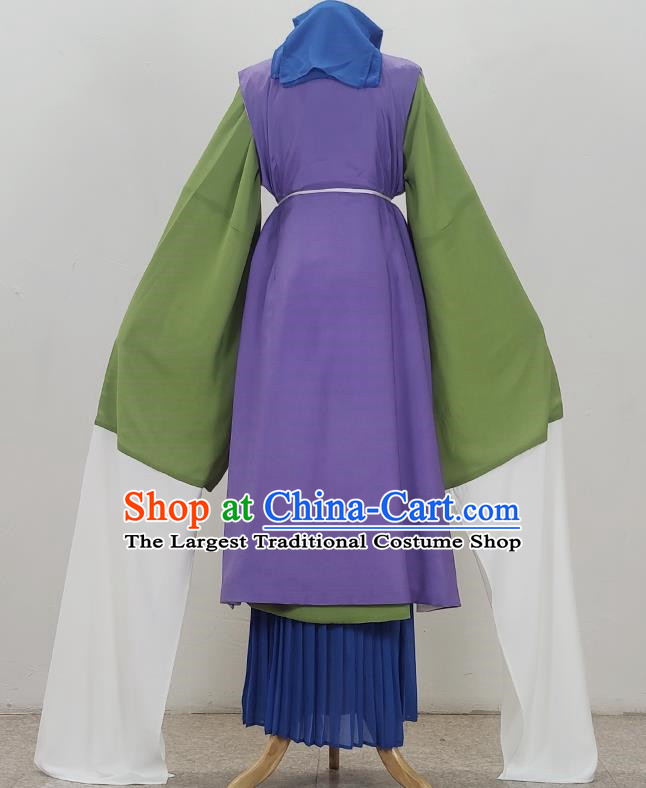 Yue Opera Lao Dan Costumes Ancient Costumes Film And Television Huangmei Opera Performance Costumes Kudan Tragedy Costumes