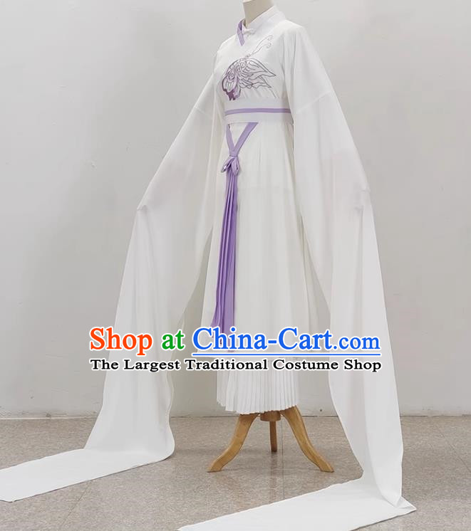 Opera Coffin Splitting Costumes Ancient Costumes Shaoxing Opera Huangmei Opera Costumes Long Water Sleeves Huadan Costumes Dance Performance Costumes