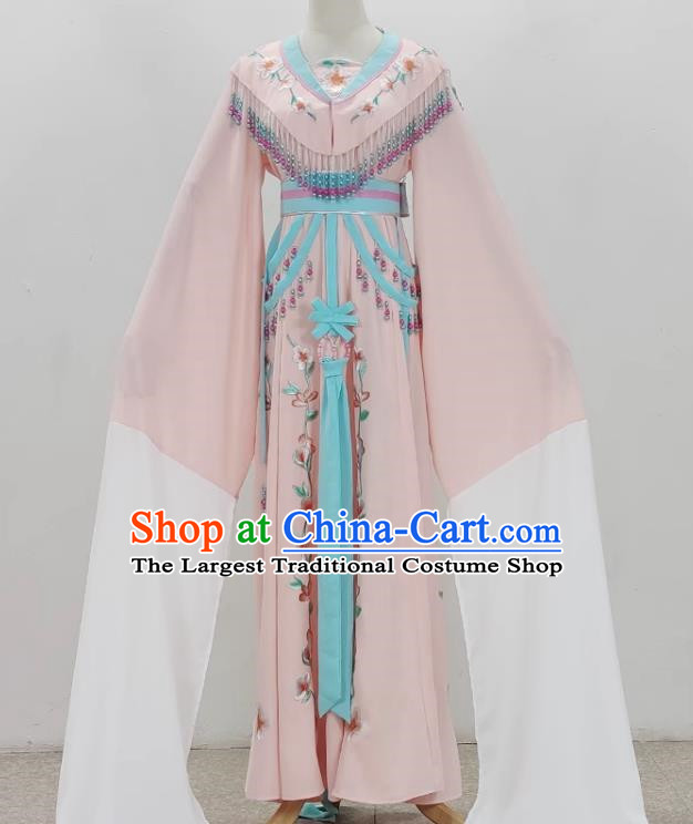 Light Pink Yue Opera Hua Dan Costume Costume Performance Costume Miss Costume Opera Stage Performance Costume