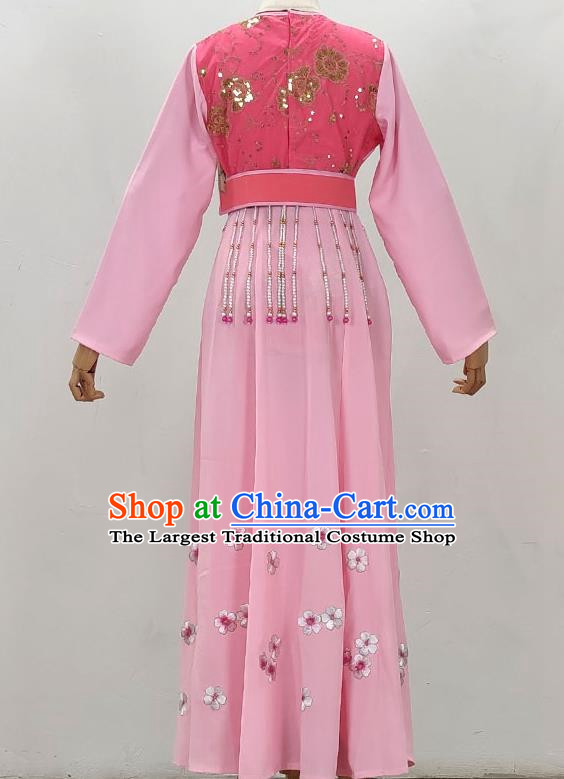 Maid And Palace Maid Split Embroidered Yue Opera Hua Dan Costume Drama Opera Performance Costume Dance Costume