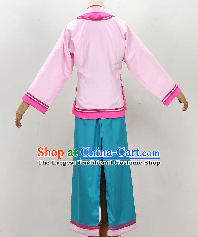 Costumes Jiujin Village Girl Yahuan Clothes Yue Opera Qiong Opera Huangmei Opera Drama Opera Costumes Performance Costumes